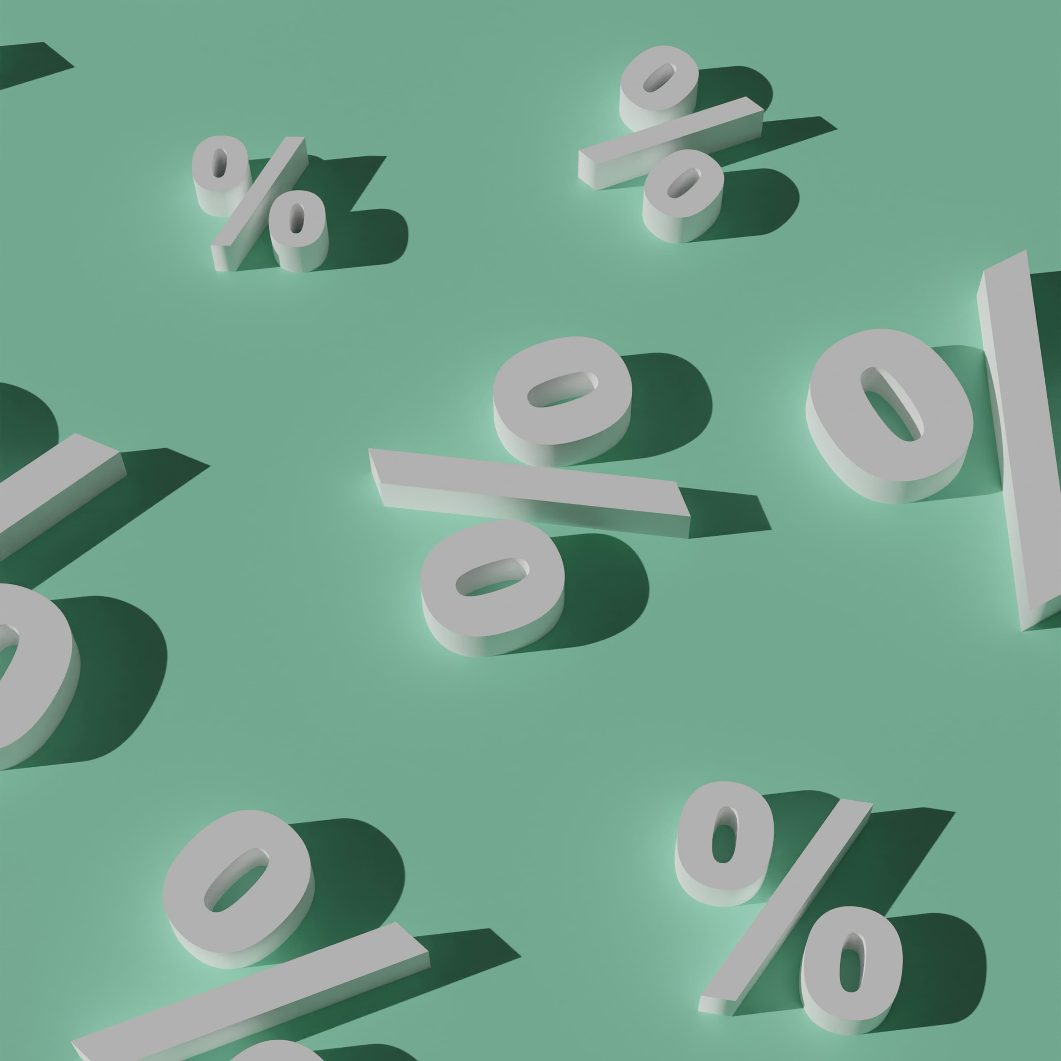 Mortgage rate percentage signs — What is happening with rates right now
